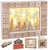 BRUBAKER Reusable Wooden Advent Calendar to Fill - Flying Santa Claus with LED Lighting - DIY Christmas Calendar 13.98 x 2.36 x 10.63 inches