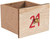 BRUBAKER Reusable Wooden Advent Calendar to Fill - Santa Claus in the Forest with LED Lighting - DIY Christmas Calendar 13.98 x 2.36 x 10.63 inches