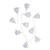 10 B/O LED Warm White Christmas Tree with Deer Lights - 3' Clear Wire
