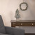 16" LED Lighted Mini Frosted Pine Christmas Tree in Cement Base