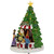 LED Lighted Animated and Musical Santa's Toy Shop Christmas Village Display - 13"