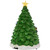 LED Lighted Animated and Musical Santa's Toy Shop Christmas Village Display - 13"