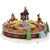 Animated and Musical Reindeer Ride LED Lighted Christmas Village Display - 12"