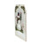 11.75" White Hanging Snowman and Cardinal Advent Christmas Calendar
